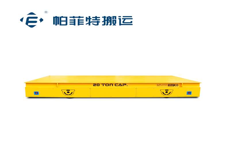 上海10噸萬(wàn)向輪無(wú)軌電動(dòng)平車(chē)發(fā)貨成功