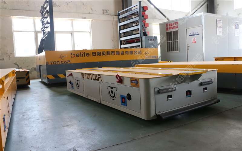 滾筒軌道電動(dòng)平板車(chē)
