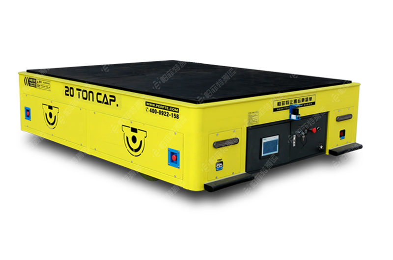 廣東珠海金灣區(qū)BWP-20噸無軌電動平車交接成功