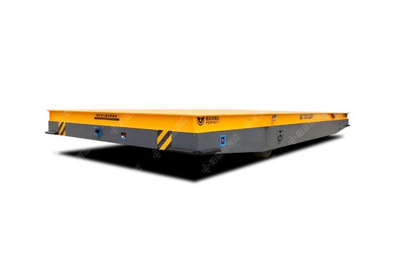 遼寧BWP-20噸無軌電動平車順利交付