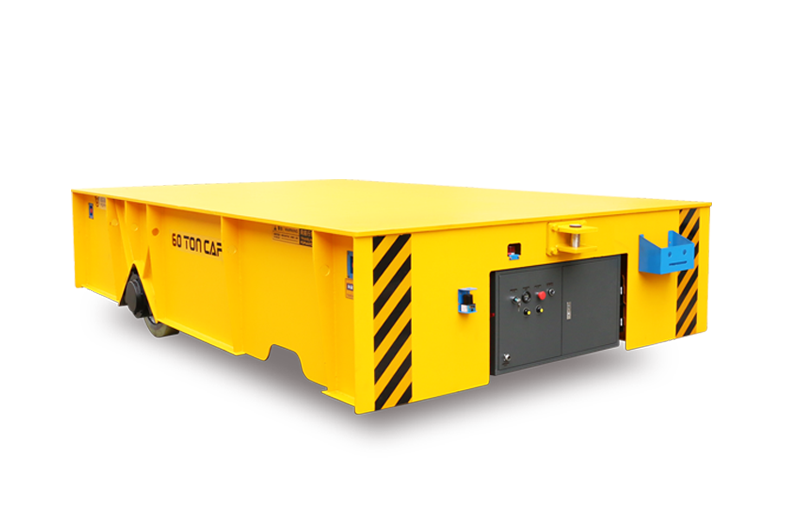 南京60噸無軌電動(dòng)平車順利交付