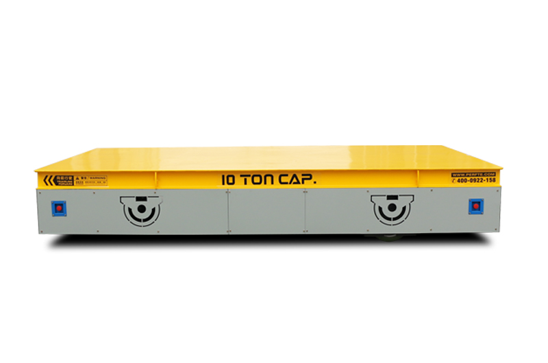 遼寧大連20噸無軌電動平車順利交接