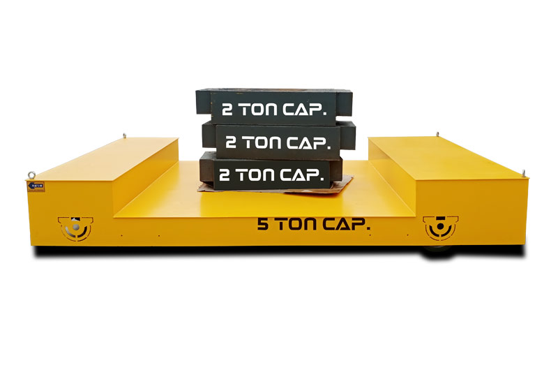 深圳寶安區(qū)5噸無軌電動平車順利交付