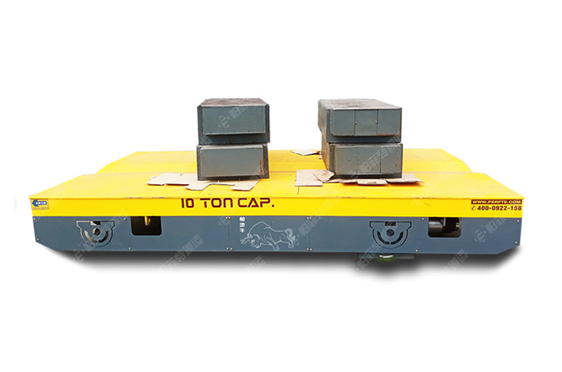 河北石家莊高新區(qū)（四川分公司）BWP-10噸無(wú)軌電動(dòng)平車(chē)交接成功